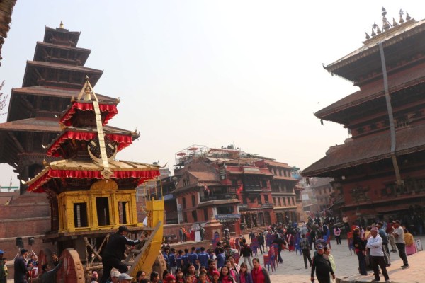 बिस्केट (बिस्काः) जात्रालाई शान्तिपूर्ण बनाइने
